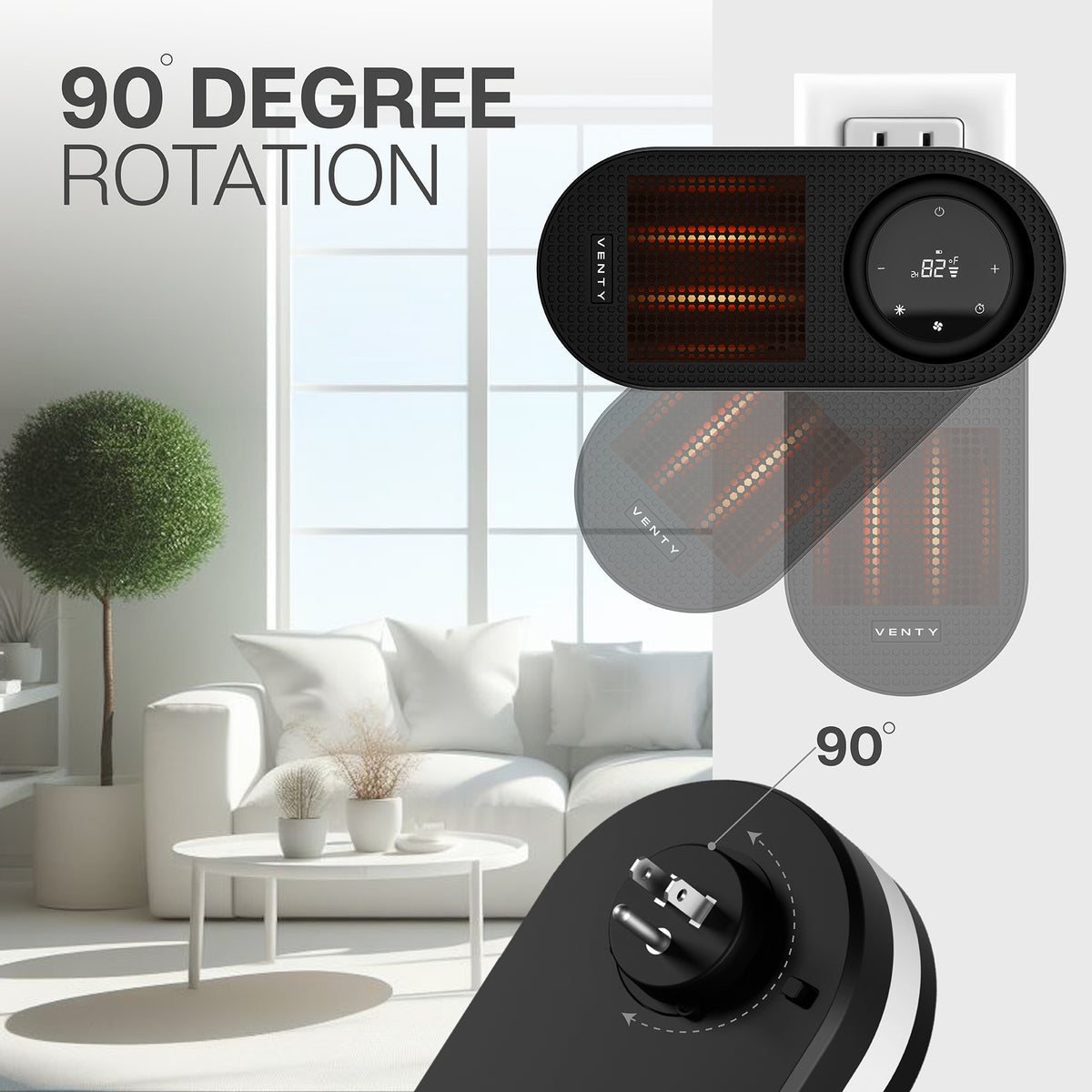 Riscaldatore portatile CozyPod con spina